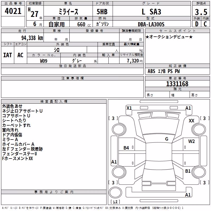 DAIHATSU MIRA E:S