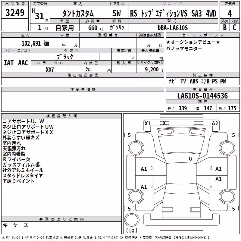 DAIHATSU TANTO