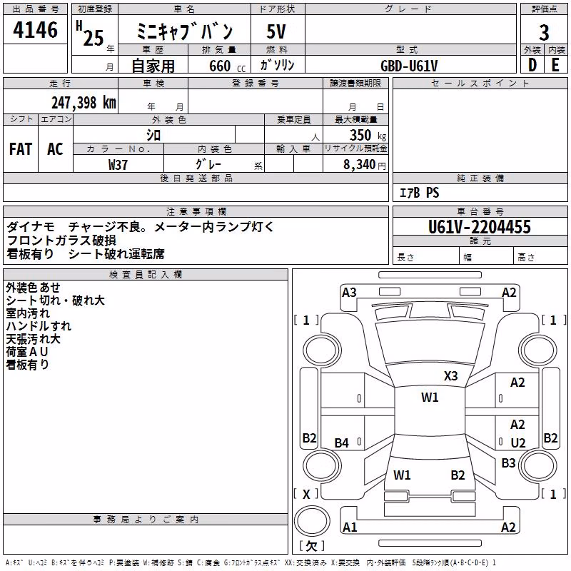MITSUBISHI MINICAB