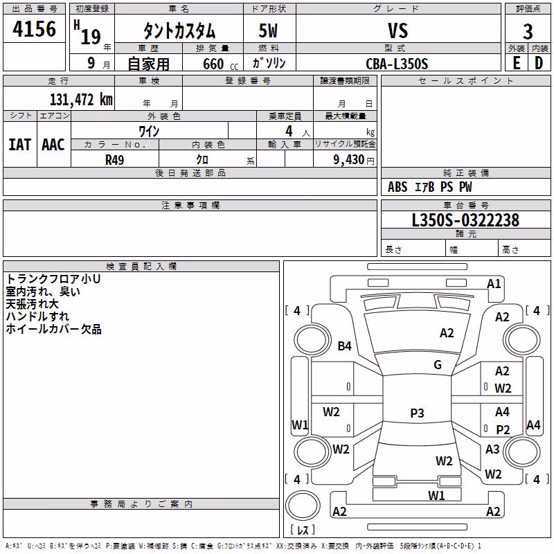 DAIHATSU TANTO