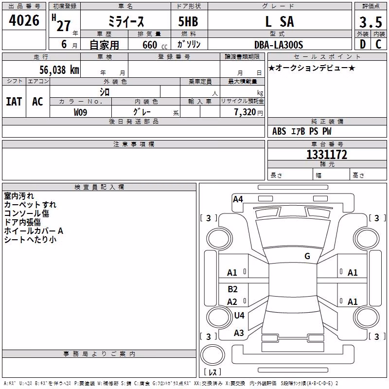 DAIHATSU MIRA E:S