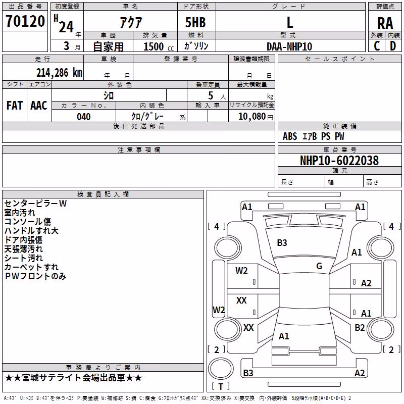 TOYOTA AQUA