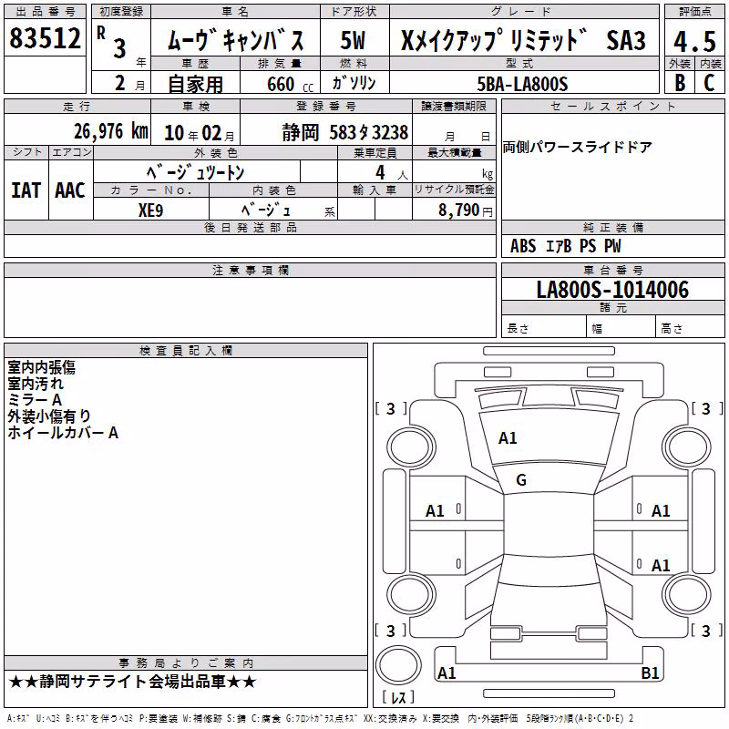 DAIHATSU MOVE CANBUS