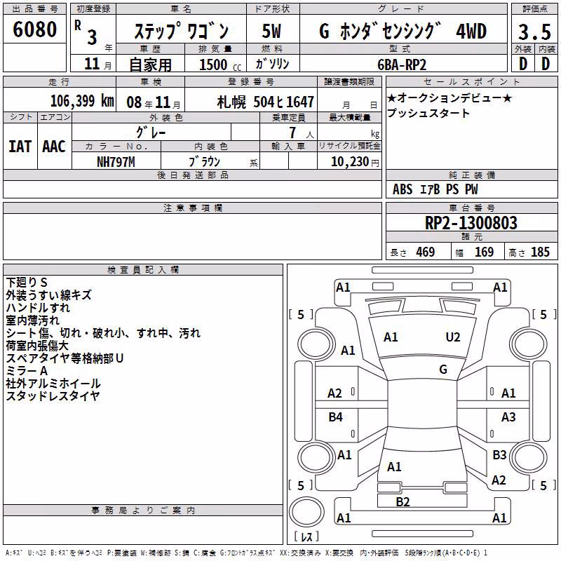 HONDA STEPWGN