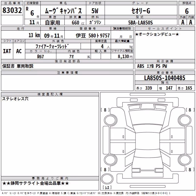 DAIHATSU MOVE CANBUS
