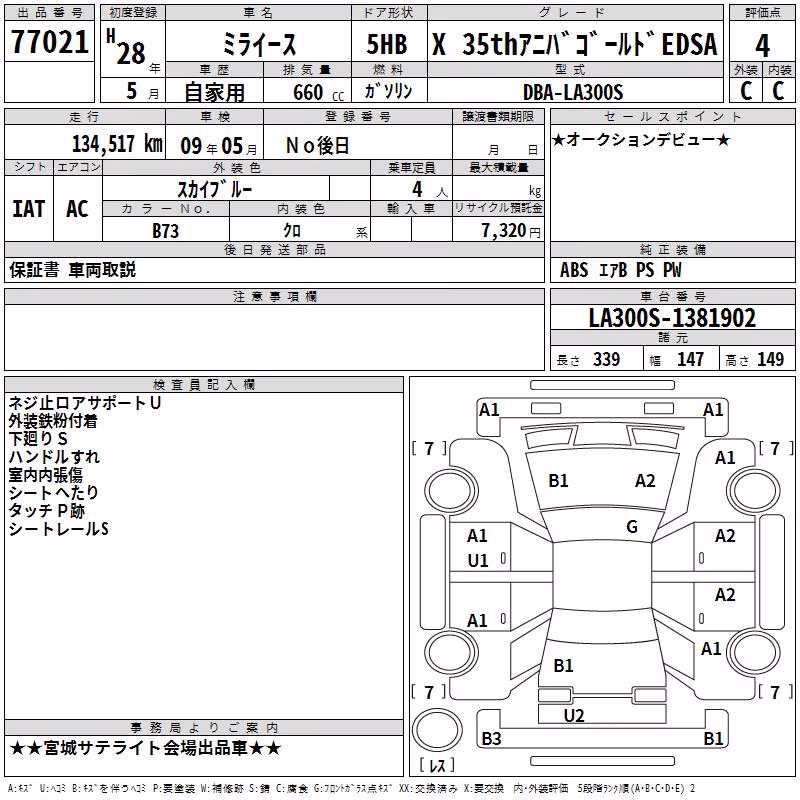 DAIHATSU MIRA E:S
