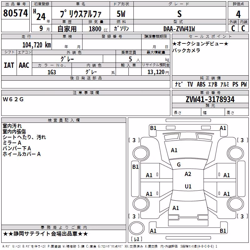 TOYOTA PRIUS ALPHA