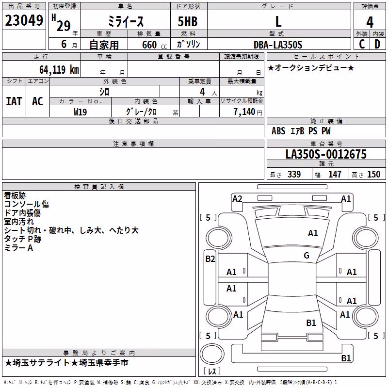 DAIHATSU MIRA E:S