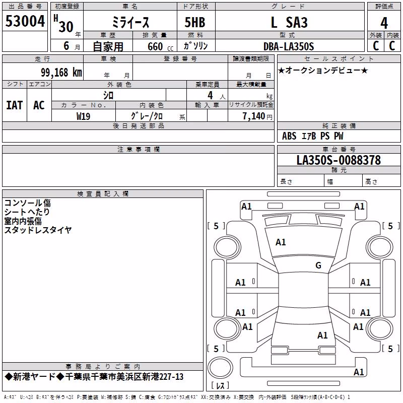 DAIHATSU MIRA E:S