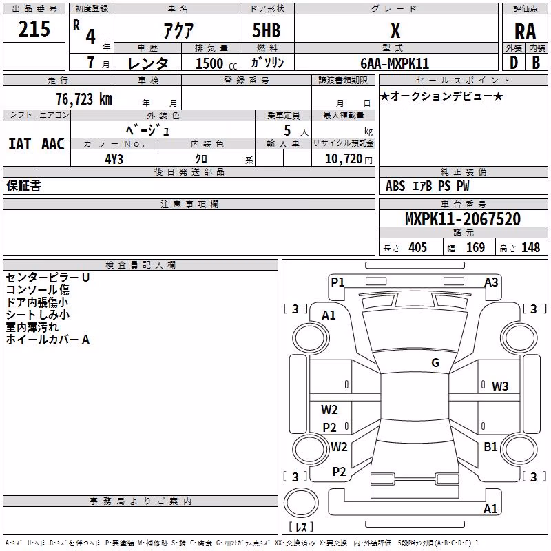 TOYOTA AQUA