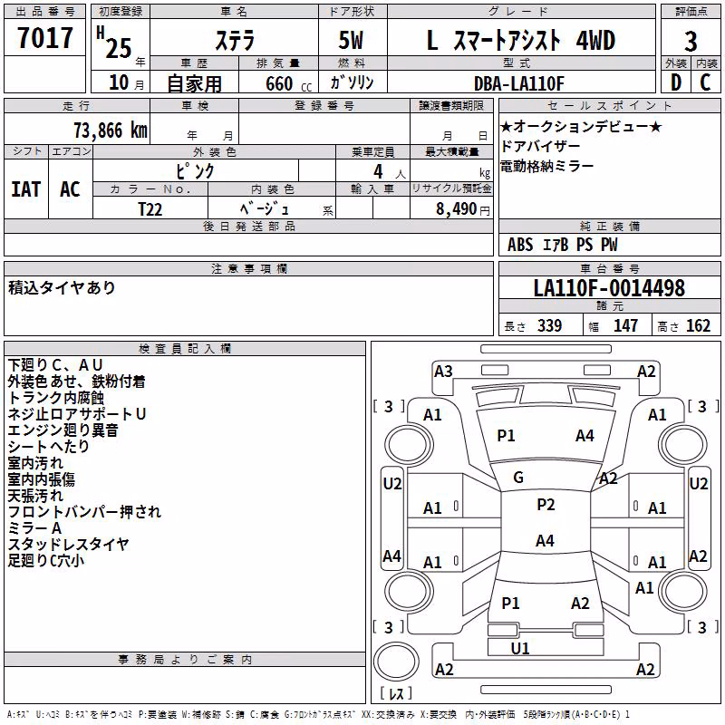 SUBARU STELLA