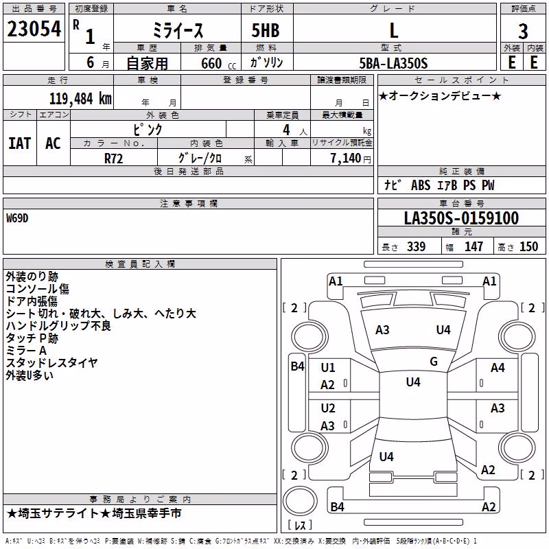 DAIHATSU MIRA E:S