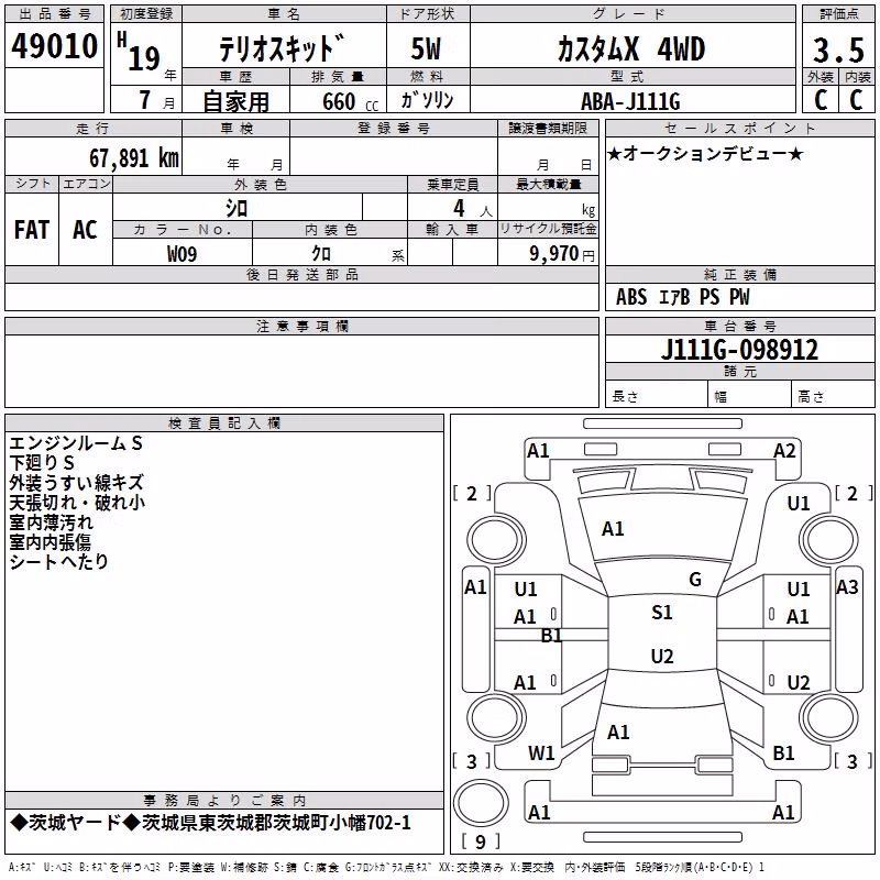 DAIHATSU TERIOS KID