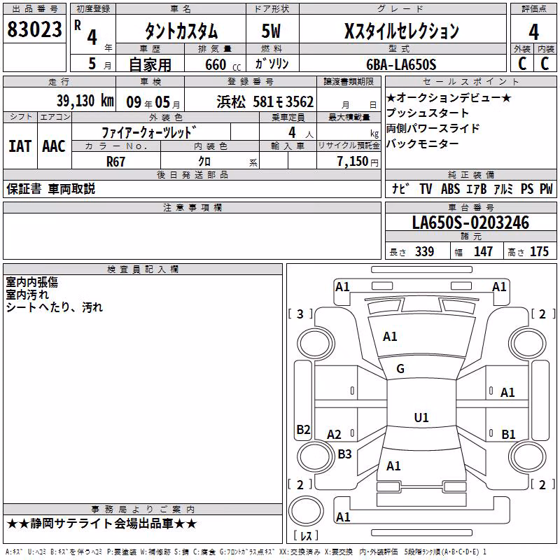 DAIHATSU TANTO