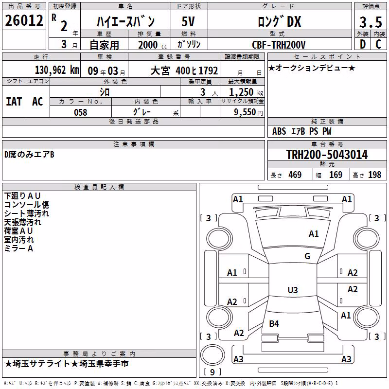 TOYOTA REGIUS ACE
