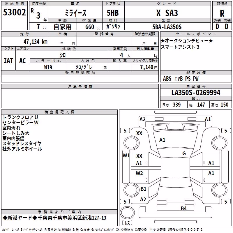 DAIHATSU MIRA E:S