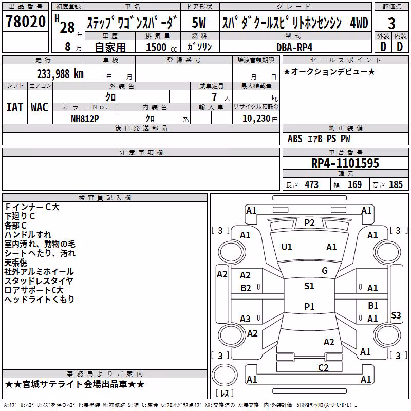 HONDA STEPWGN