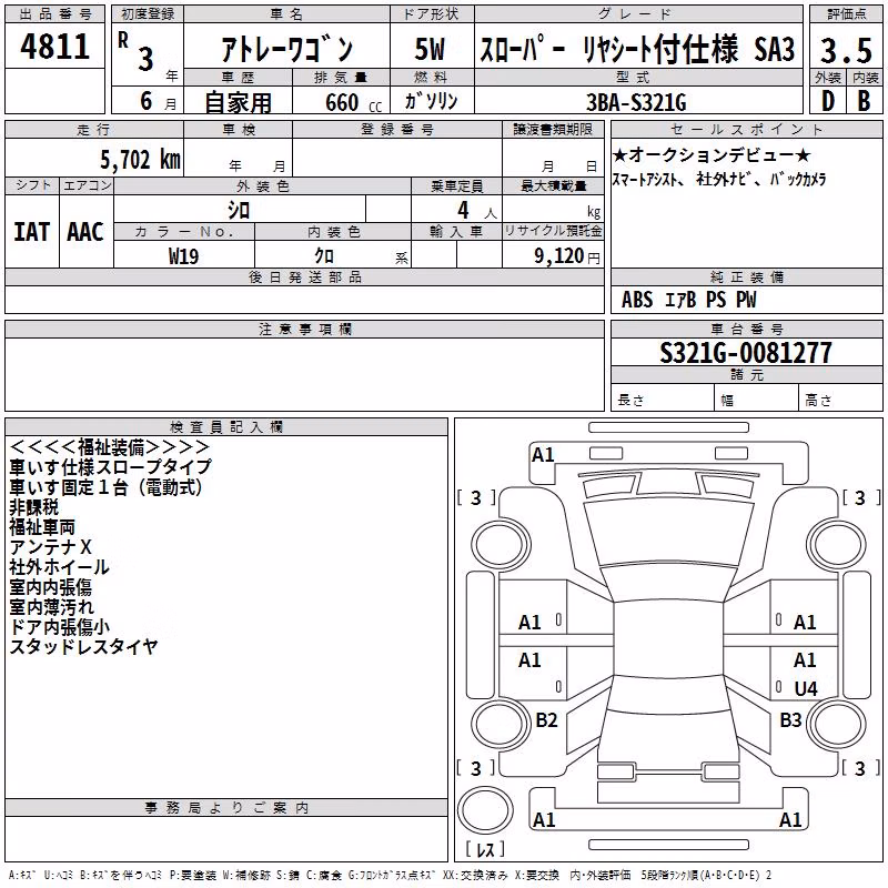 DAIHATSU ATRAI