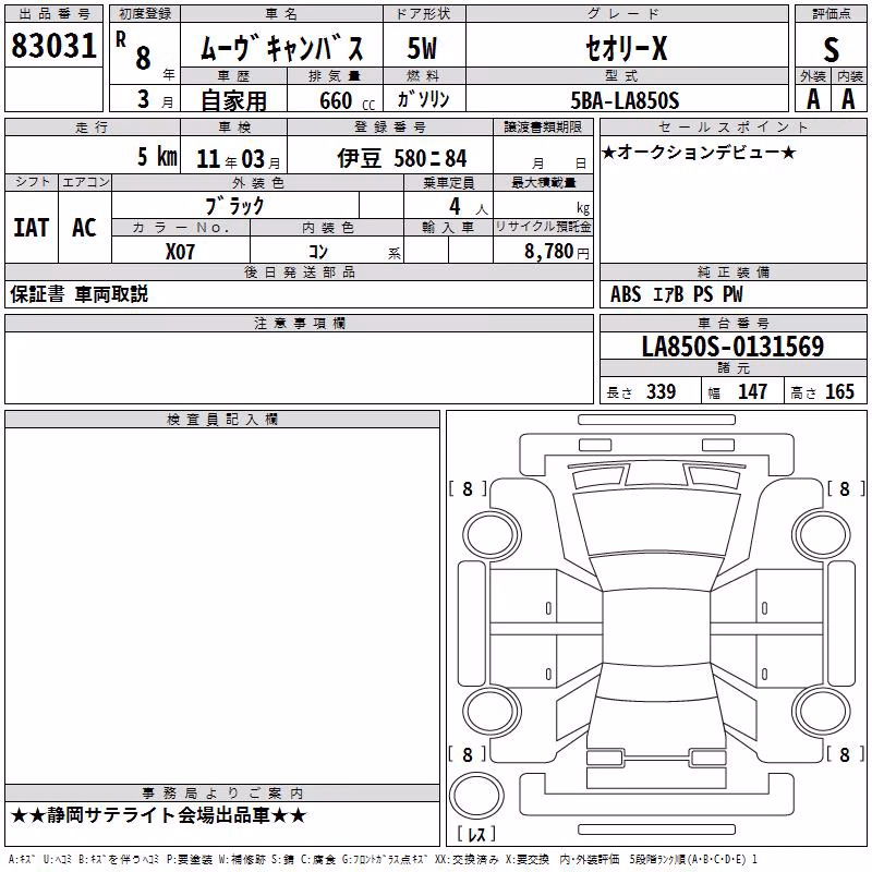 DAIHATSU MOVE CANBUS