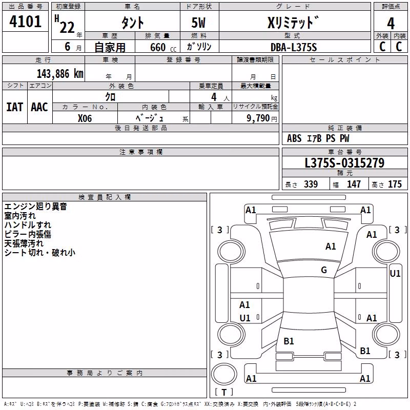 DAIHATSU TANTO
