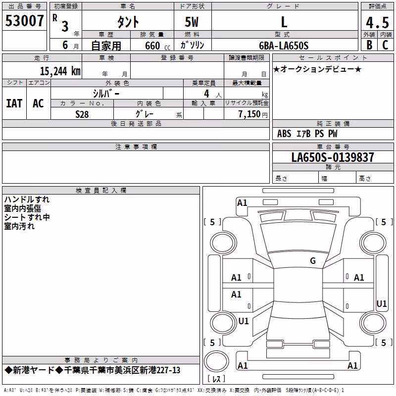 DAIHATSU TANTO