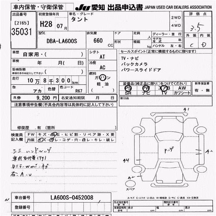 DAIHATSU TANTO