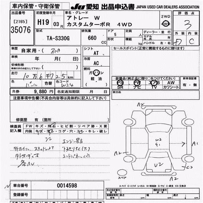 DAIHATSU ATRAI