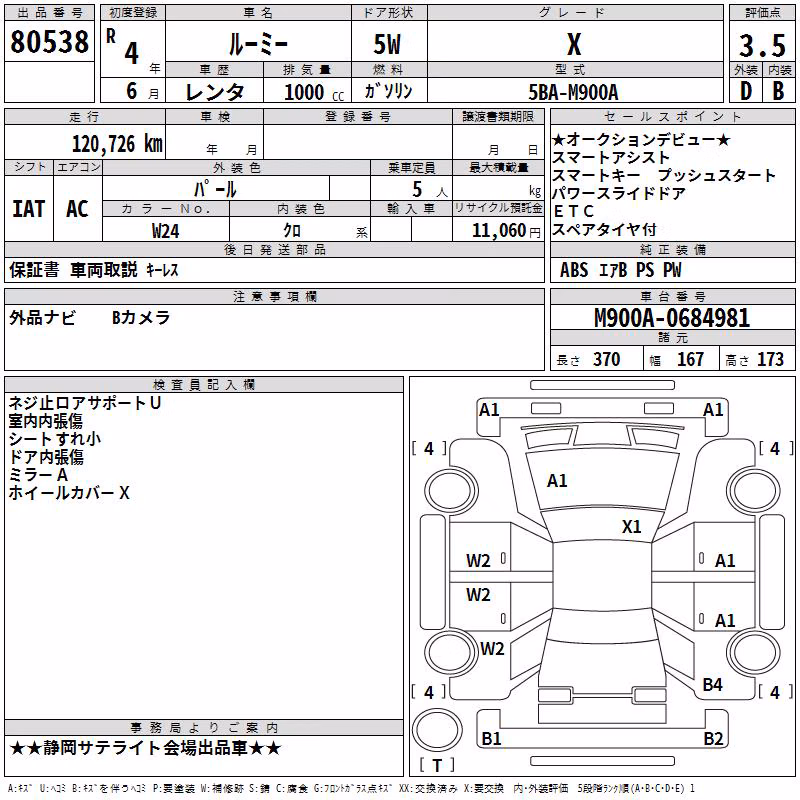 TOYOTA ROOMY
