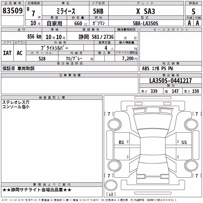 DAIHATSU MIRA E:S