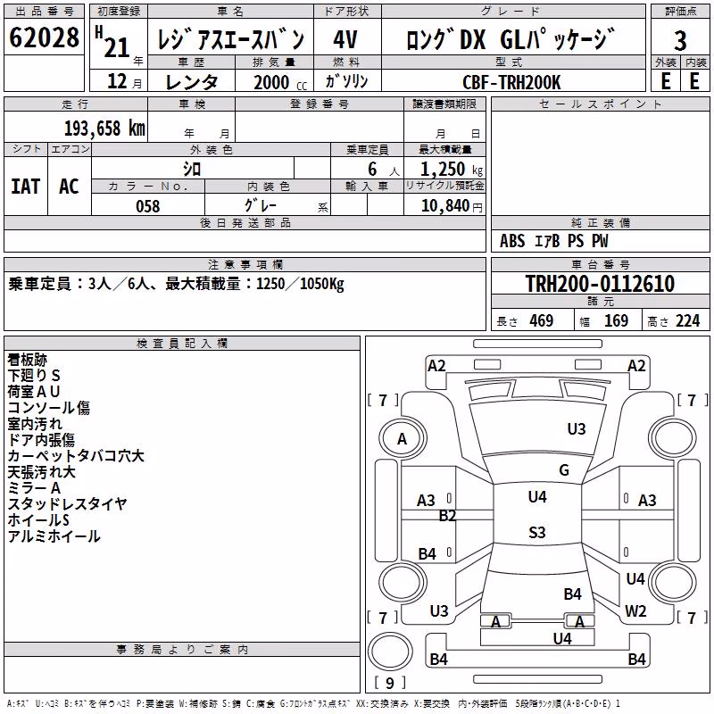TOYOTA REGIUS ACE