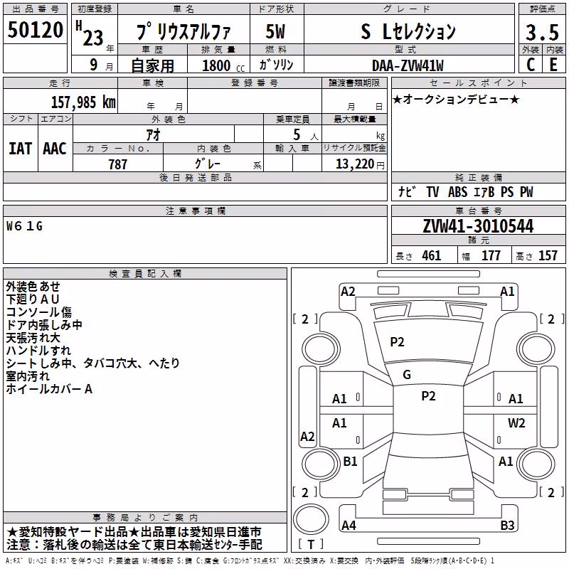 TOYOTA PRIUS ALPHA
