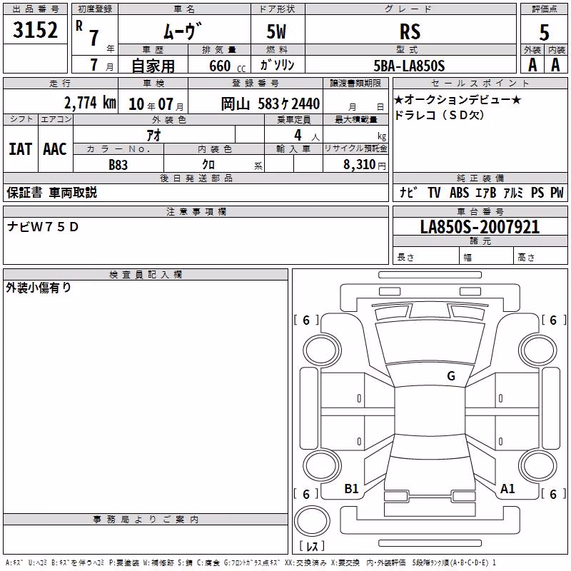 DAIHATSU MOVE