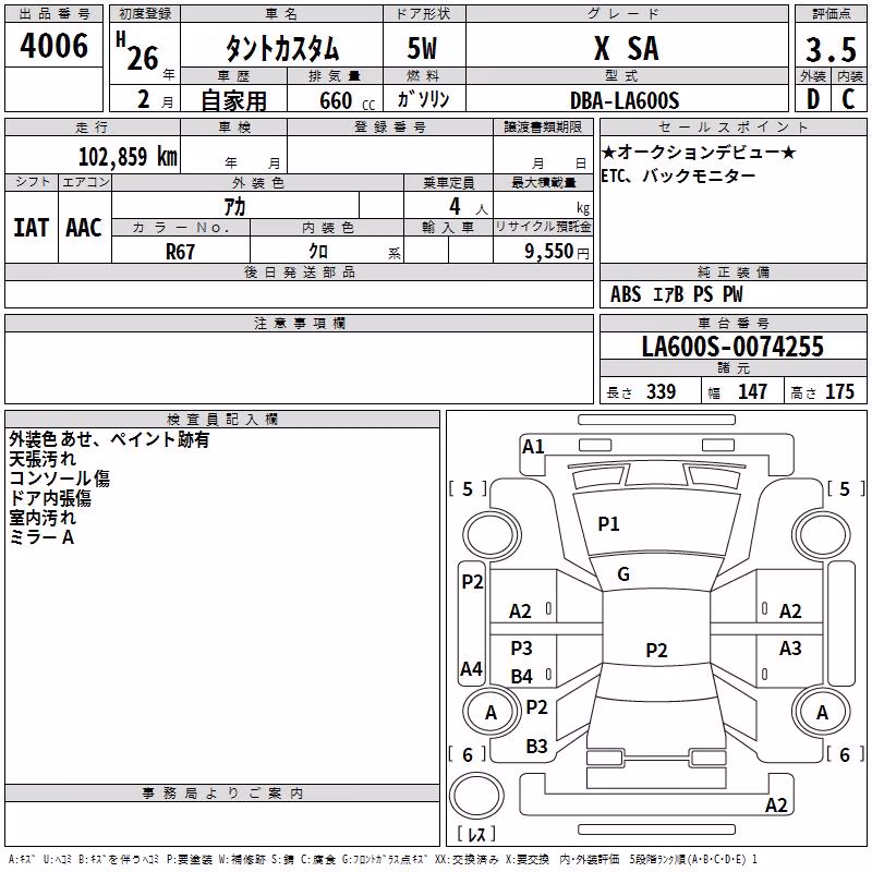 DAIHATSU TANTO