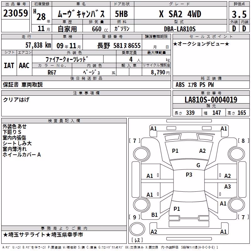 DAIHATSU MOVE CANBUS