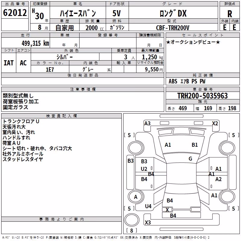 TOYOTA REGIUS ACE