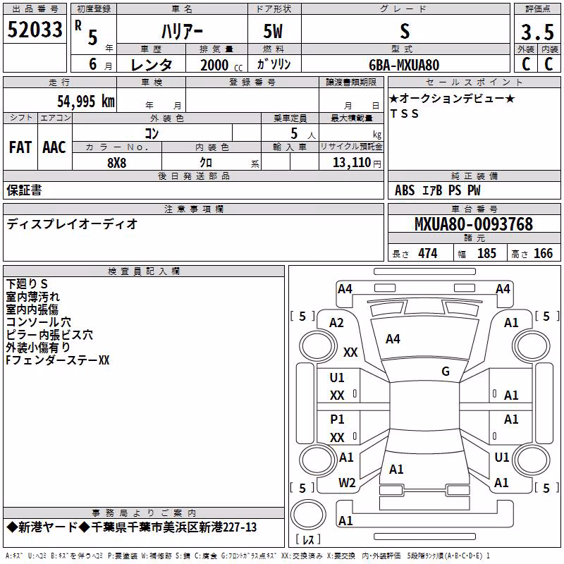 TOYOTA HARRIER