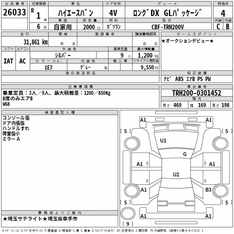 TOYOTA REGIUS ACE