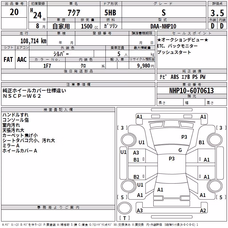 TOYOTA AQUA