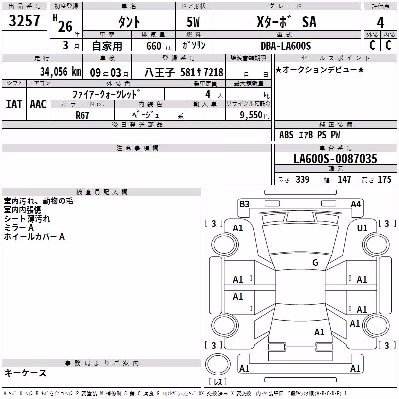 DAIHATSU TANTO