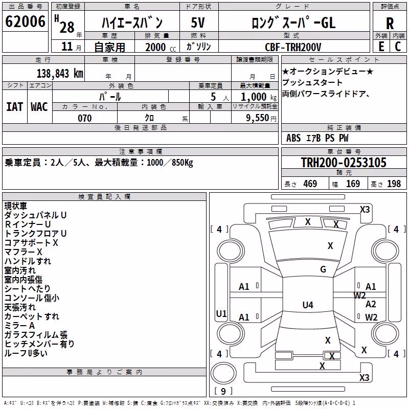 TOYOTA REGIUS ACE