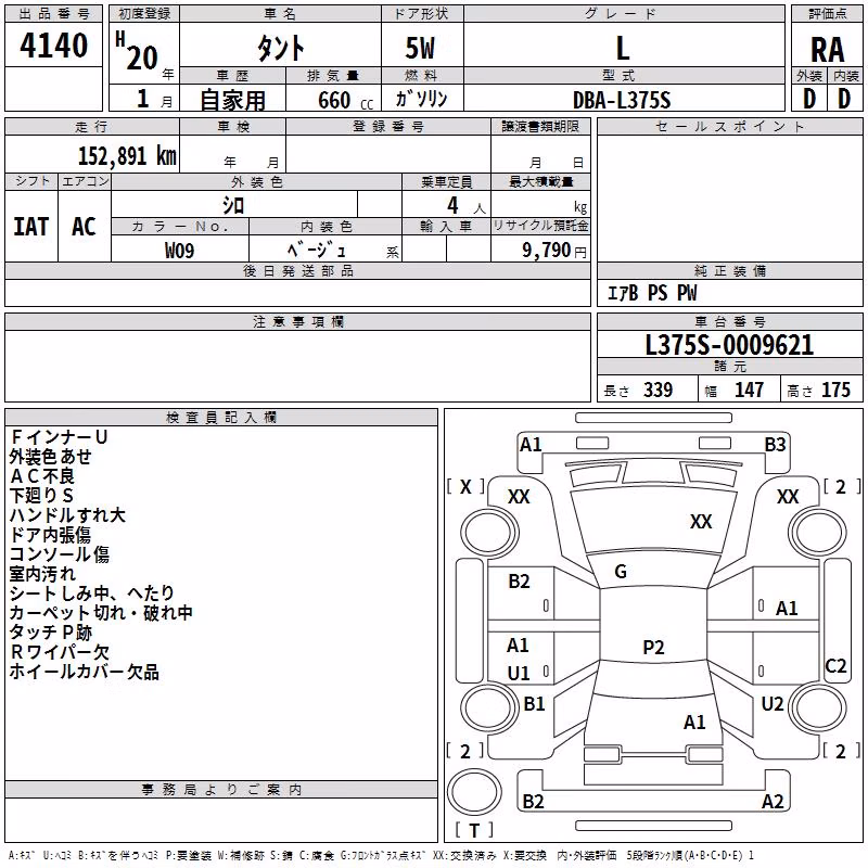DAIHATSU TANTO