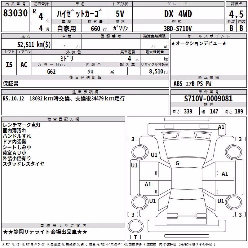 DAIHATSU ATRAI