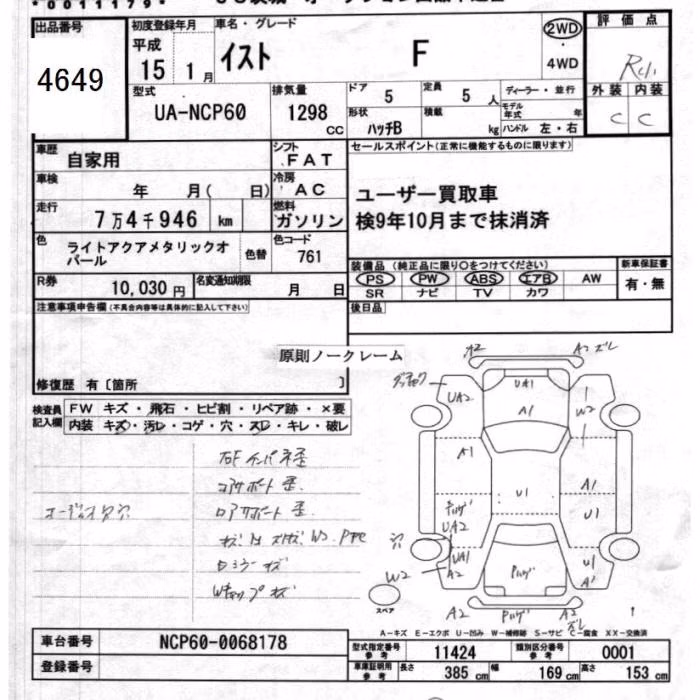 TOYOTA IST