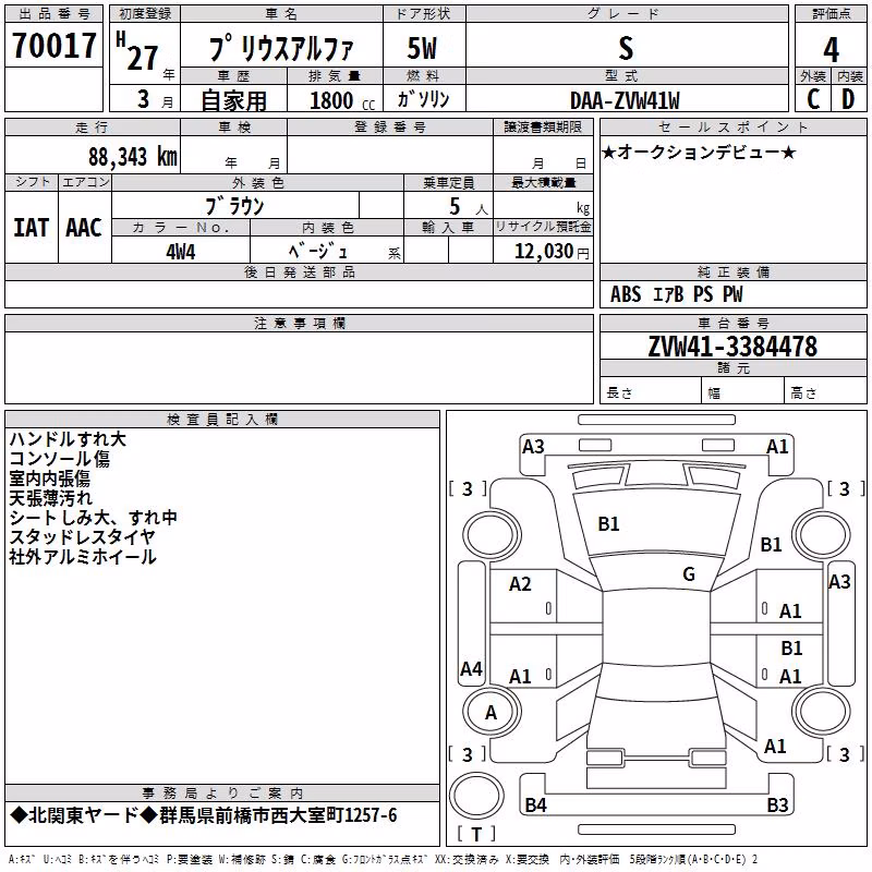 TOYOTA PRIUS ALPHA