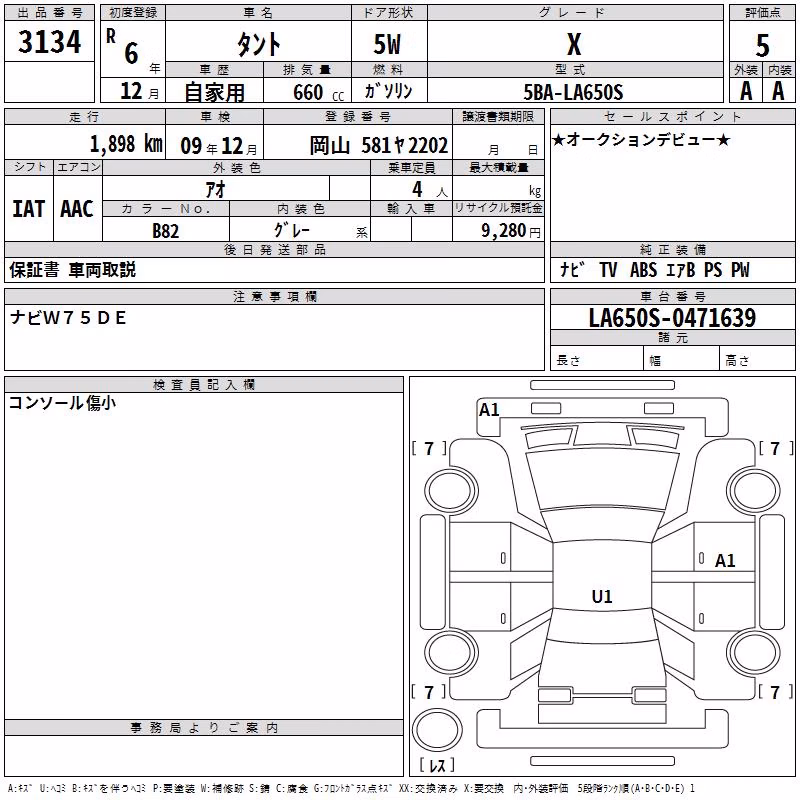 DAIHATSU TANTO