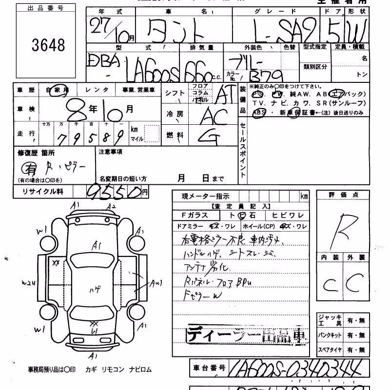 DAIHATSU TANTO