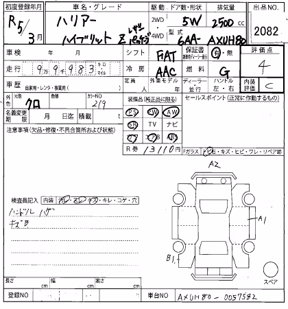 TOYOTA HARRIER