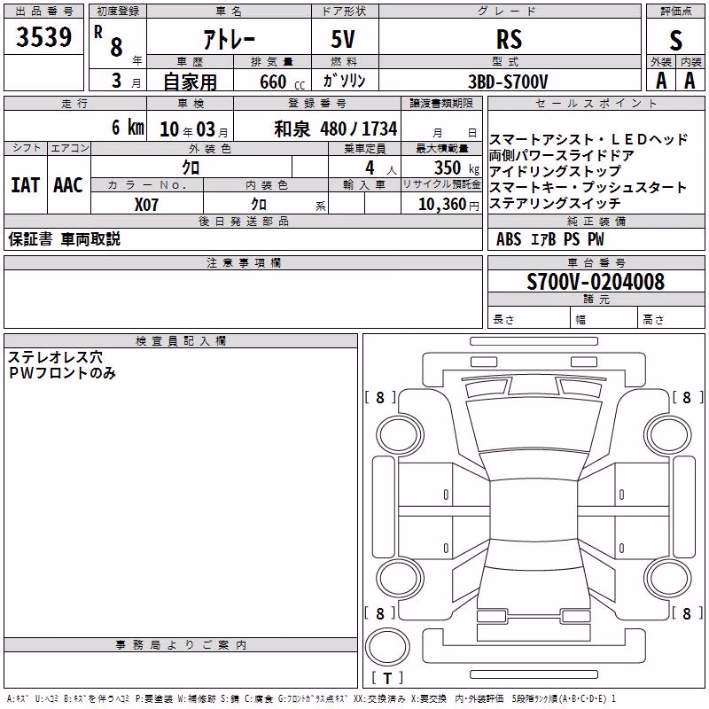 DAIHATSU ATRAI