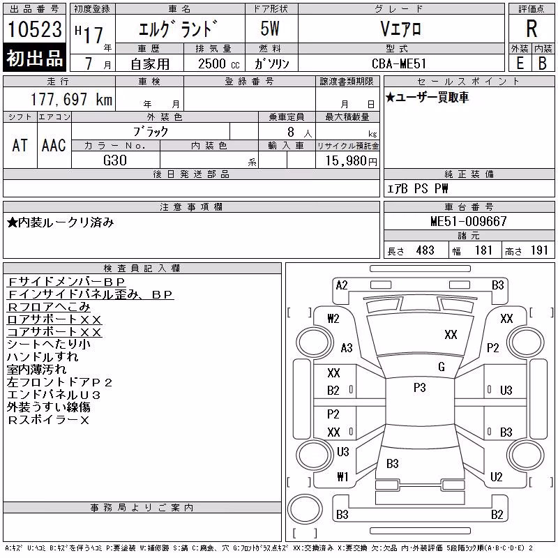 NISSAN ELGRAND