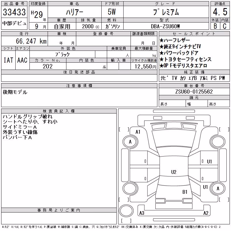 TOYOTA HARRIER